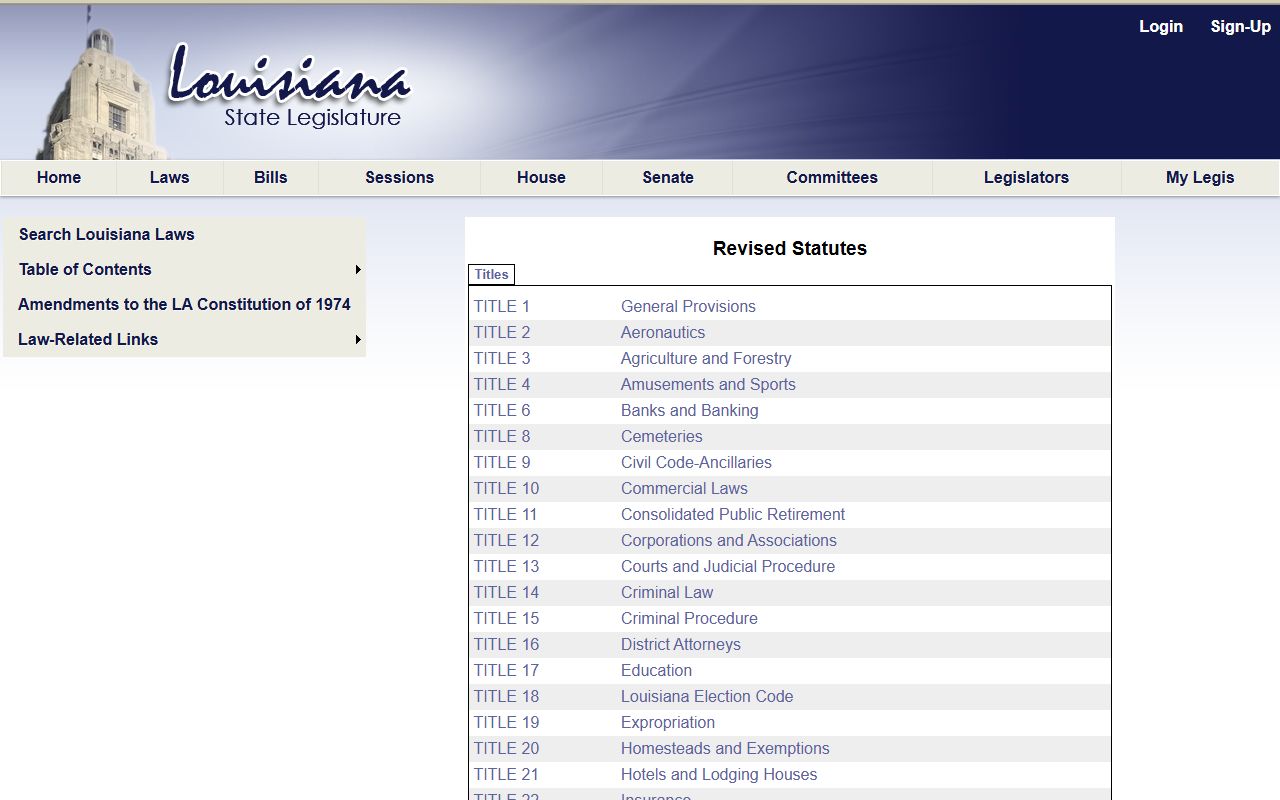 East Baton Rouge Parish arrest records Louisiana public access source