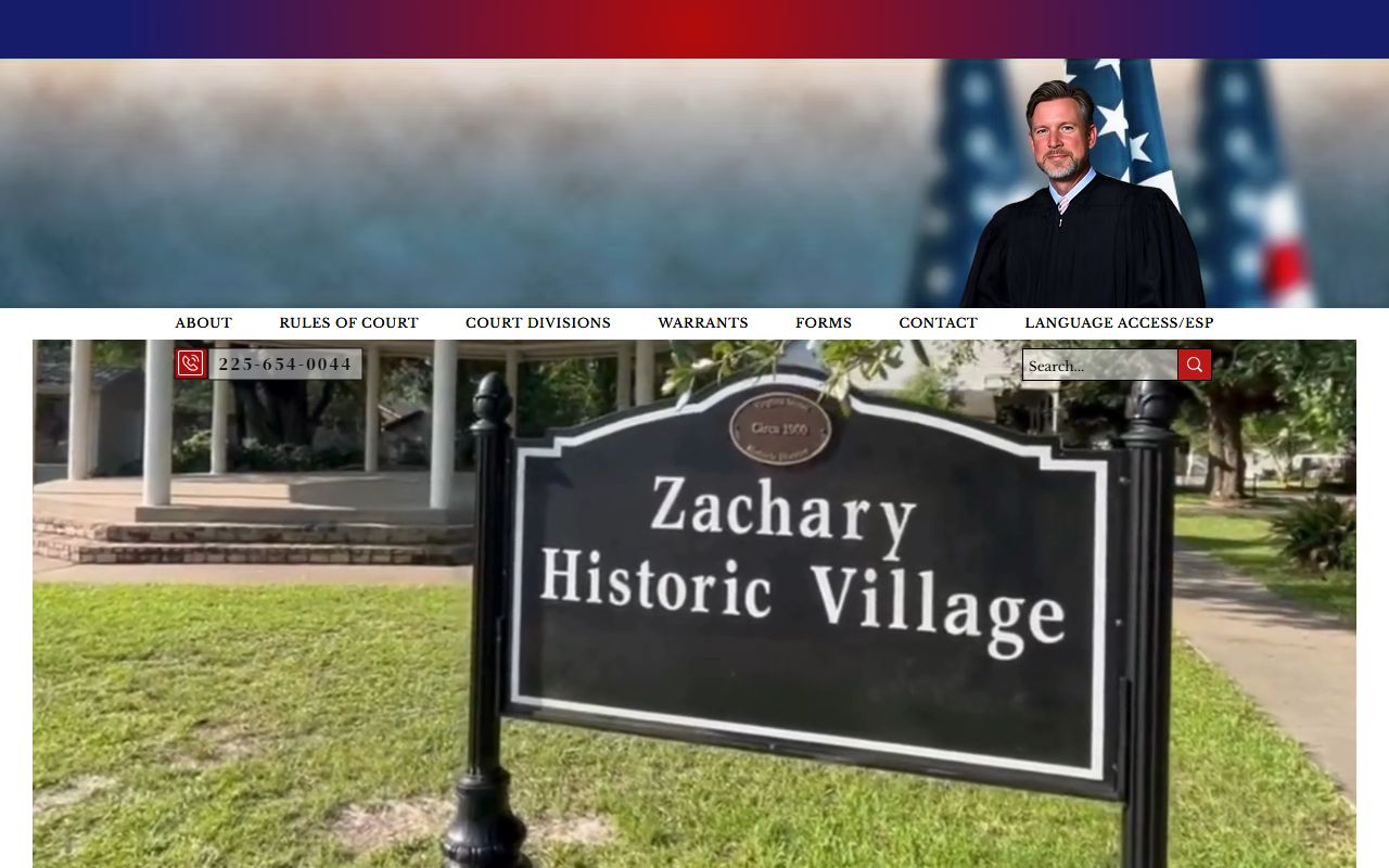 East Baton Rouge Parish court dockets Zachary City Court source