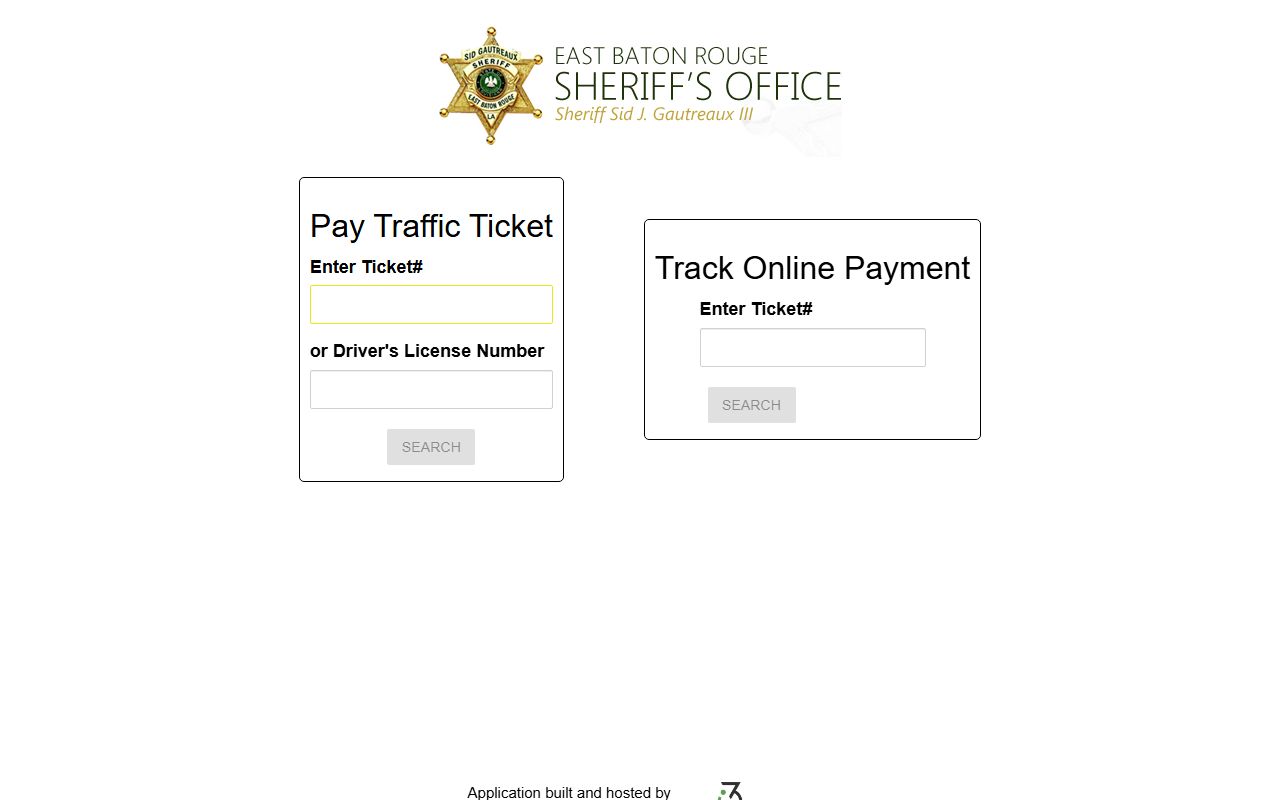 East Baton Rouge Parish traffic court records 19th JDC ticket payment portal